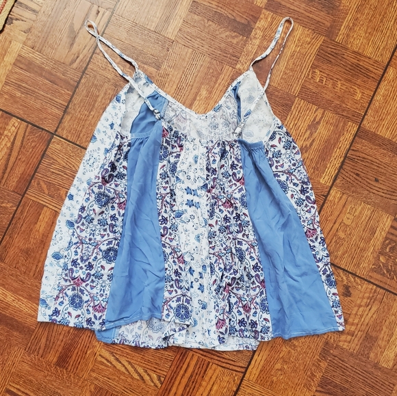 Garage Paisley Flowy Bohemian Top- New without tags- Xs (fits S-M too) - Picture 7 of 7